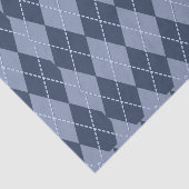 Blaugrau Argyll Seidenpapier (Ausschnitt)