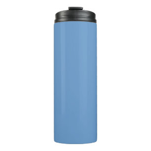 Blaugrau (Crayola) (einfarbige Farbe)  Thermosbecher