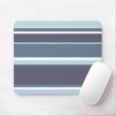 Blaugrau Streifen Mousepad (Mit Mouse)