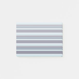 Blaugrau Streifen Post-it Klebezettel