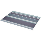 Blaugrau Streifen Schneidebrett (Ecke)