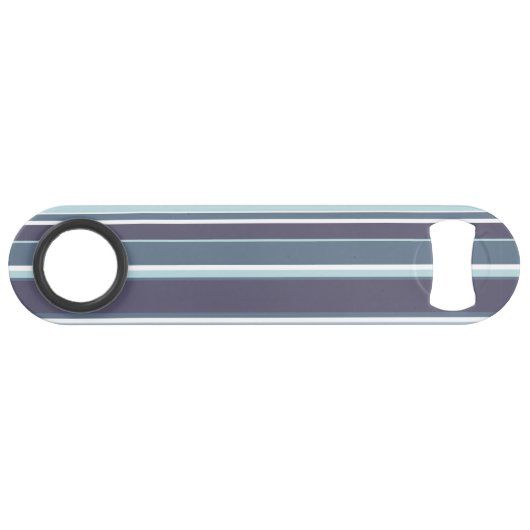 Blaugrau Streifen Speed Flaschenöffner (Vorderseite (Horizontal))