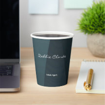 Blaugrau-Wellenmuster