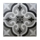 Blaugraue Bodenfliesen Vintag Fliese (Vorderseite)