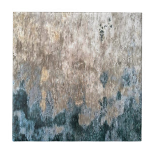 Blaugraue dekorative Abstrakte Kunstwerke Fliese