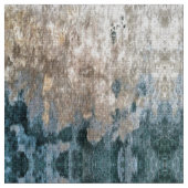 Blaugraue dekorative Abstrakte Kunstwerke Stoff (Nahaufnahme)