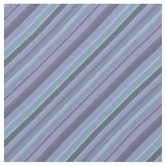 Blaugraue diagonale Streifen Stoff (Nahaufnahme)