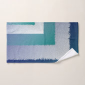 Blaugraue Ex-Pastellfarbe Badhandtuch Set (Handtuch)