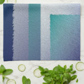 Blaugraue Ex-Pastellfarbe Geschirrtuch (Gefaltet)