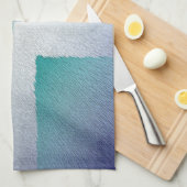 Blaugraue Ex-Pastellfarbe Geschirrtuch (Viertel Falte)