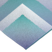 Blaugraue Ex-Pastellfarbe Mittelgroßer Tischläufer (Ecke)