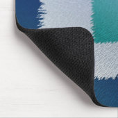 Blaugraue Ex-Pastellfarbe Mousepad (Ecke)