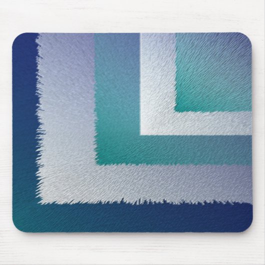 Blaugraue Ex-Pastellfarbe Mousepad (Vorne)