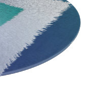 Blaugraue Ex-Pastellfarbe Schneidebrett (Ecke)