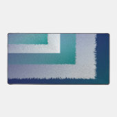 Blaugraue Ex-Pastellfarbe Schreibtischunterlage (Vorderseite)