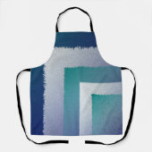 Blaugraue Ex-Pastellfarbe Schürze (Vorderseite)