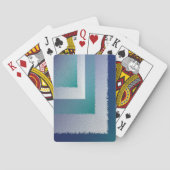 Blaugraue Ex-Pastellfarbe Spielkarten (Rückseite)
