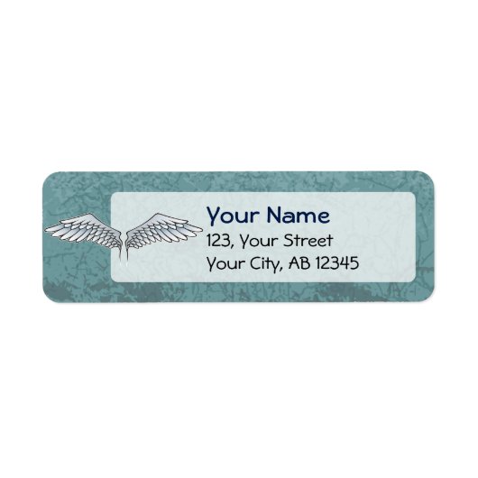 Blaugraue Flügel (Vorne)