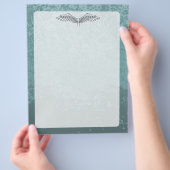 Blaugraue Flügel Flyer (Hand)