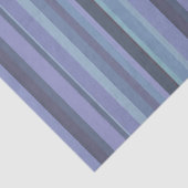 Blaugraue horizontale Streifen Seidenpapier (Ausschnitt)