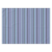 Blaugraue horizontale Streifen Tischdecke (Vorderseite (Horizontal))