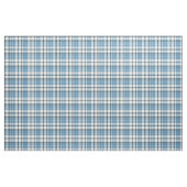 Blaugraue Karierte Muster Stoff (Fat Quarter (45,7 x 55,9 cm))