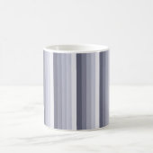 Blaugraue Schattenstreifen Kaffeetasse (Mittel)