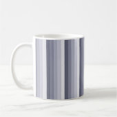 Blaugraue Schattenstreifen Kaffeetasse (Links)