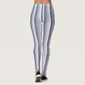 Blaugraue Schattenstreifen Leggings (Rückseite)