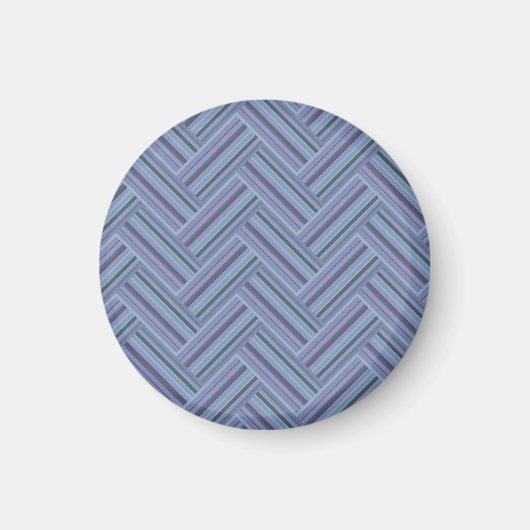 Blaugraue Streifen Magnet (Vorne)