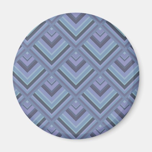 Blaugraue Streifen Magnet (Vorne)