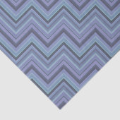 Blaugraue Streifen Seidenpapier (Ausschnitt)