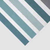 Blaugraue Streifen Seidenpapier (Detail)