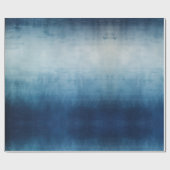 Blaugraue Textur Geschenkpapier (Flach)