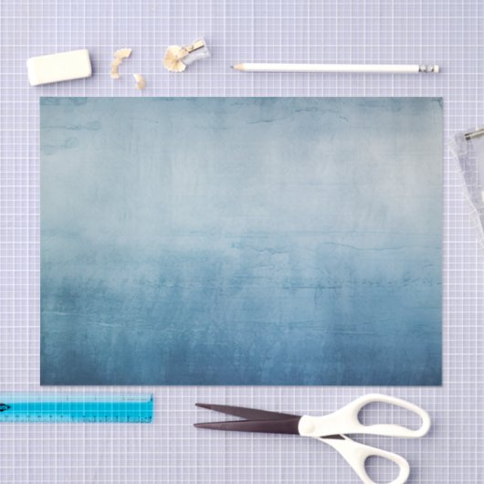 Blaugraue Textur Seidenpapier (Handwerk)