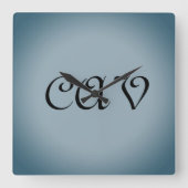 Blaugraue Uhren (Vorderseite)