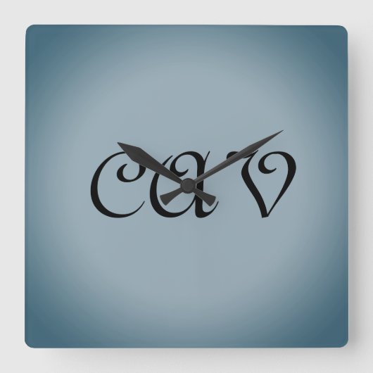 Blaugraue Uhren (Vorderseite)