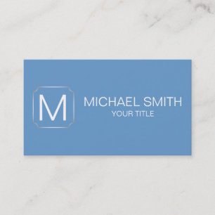 Blaugrauer Hintergrund Visitenkarte