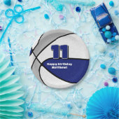 Blaugraues Basketball-Party Pappteller (Party)