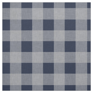 Blaugraues Prüfmuster Lumberjack Kariert Stoff