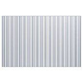 Blaugraues und weißes Fünf-Streifen-Muster Stoff (Yard (91,4 cm))