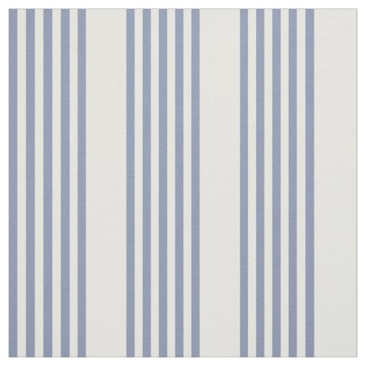 Blaugraues und weißes Fünf-Streifen-Muster Stoff (Muster)