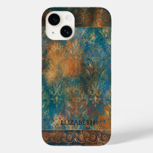 Blaugrün Cooper Patina Türkis Case-Mate iPhone 14 Hülle