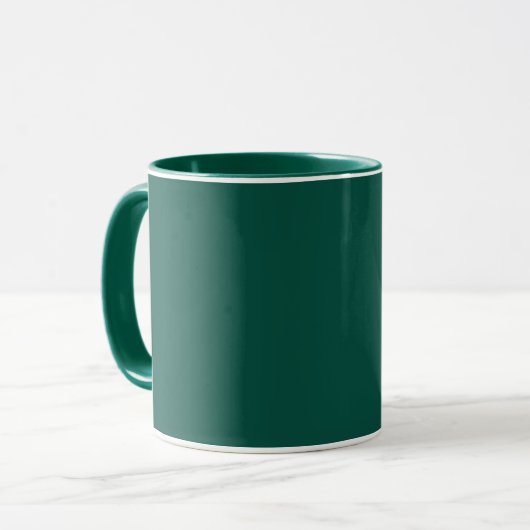 Blaugrün (Farbrad) Tiefseegarnelen Tasse (Vorderseite Links)