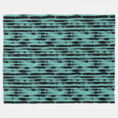 Blaugrün Fleecedecke (Vorderseite (Horizontal))