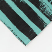 Blaugrün Fleecedecke (Ecke)