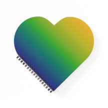 Blaugrün-gelbes Gradientendesign