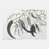 Blaugrün Geschirrtuch (Horizontal)