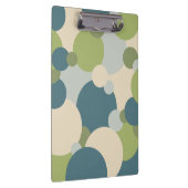 Blaugrün Moleküle Zwischenablage Klemmbrett (Rechts)