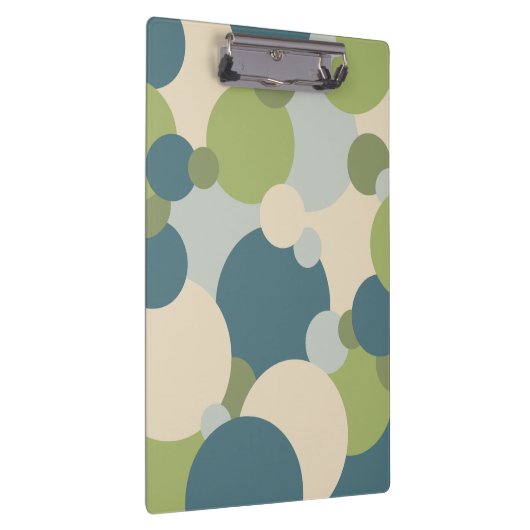 Blaugrün Moleküle Zwischenablage Klemmbrett (Rechts)